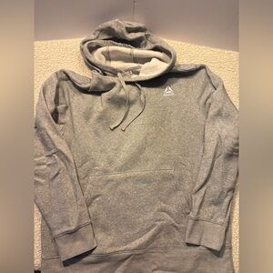 Reebok Men's Heather Gray Hoodie. Size Xl.